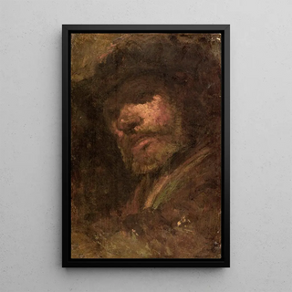 Flix Ziem - Le Tambour tte dhomme daprs Rembrandt.webp