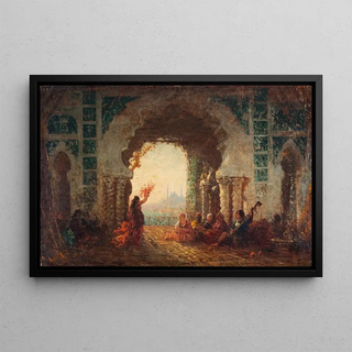 Flix Ziem - Srail Constantinople la danse de lalme.webp