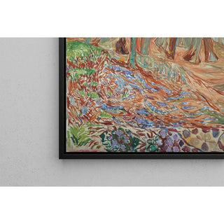 Forêt d'ormes au printemps - Edvard Munch | Reproduction Tableau Décoration murale affiche copie