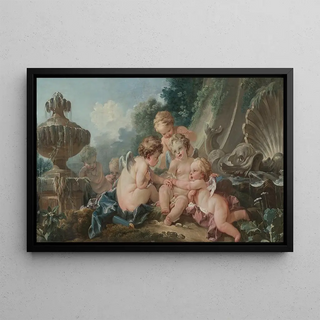 Franois Boucher - Cupids in Conspiracy.webp