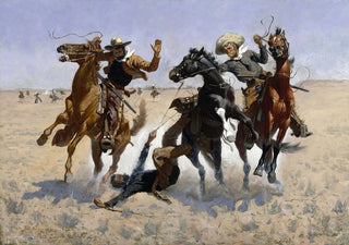 Frederic Remington - Aiding a Comrade.webp