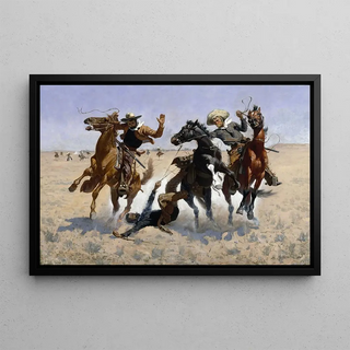 Frederic Remington - Aiding a Comrade.webp