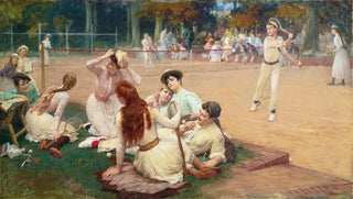 Frederick Arthur Bridgman - Lawn Tennis Club.webp