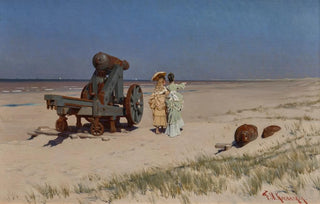Frederik Hendrik Kaemmerer - At the Seashore.webp