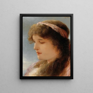 Gabriel von Max - Daydreaming.webp