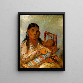 George Catlin - CheAhKTche Wife of NtToWay.webp