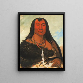 George Catlin - ChhEeChpes Four Wolves a Chief In Mourning.webp