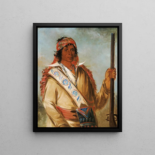 George Catlin - SteehTchaKMeCo Great King Called Ben Perryman a Chief.webp