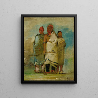 George Catlin - Three Fox Indians.webp