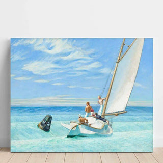 Ground Swell - Edward Hopper | Reproduction Tableau Décoration murale affiche copie