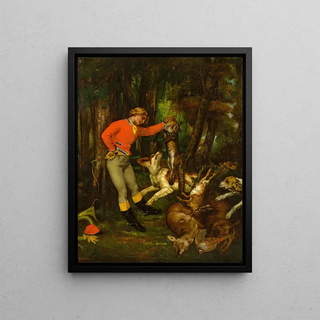 Gustave Courbet - After the Hunt.webp