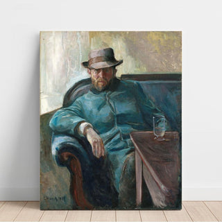 Hans Jæger - Edvard Munch | Reproduction Tableau Décoration murale affiche copie