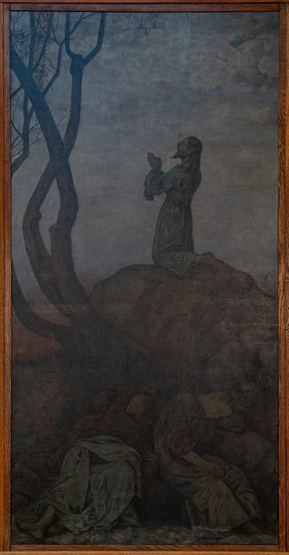 Hans Thoma - Christus am lberg.webp