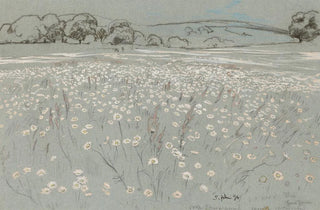 Hans Thoma - Meadow with Daisys.webp