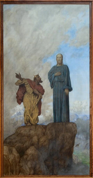 Hans Thoma - Versuchung Christi.webp