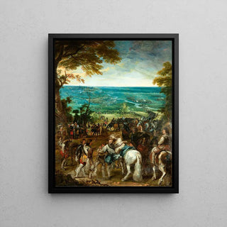 Henri IV au Siège d'Amiens en 1597 - Peter Paul Rubens | Reproduction Tableau Décoration murale affiche copie