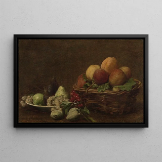 Henri FantinLatour - Still Life with Fruit.webp