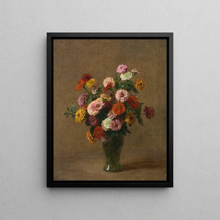 Henri FantinLatour - Zinnias.webp