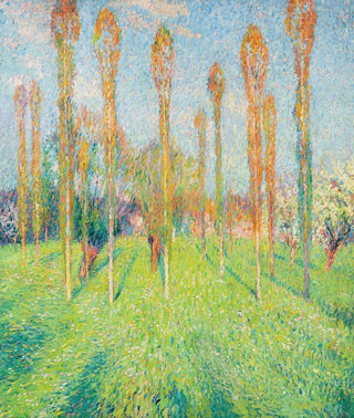 Henri Martin - Prairie ensoleille aux peupliers.webp