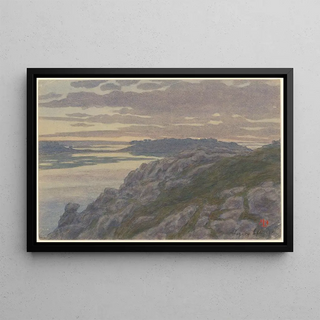 Henri Rivire - Crpuscule Landiris Loguivy.webp