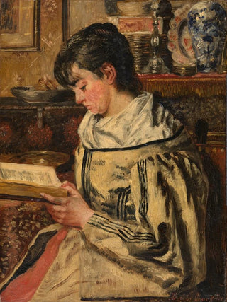 Henri de Braekeleer - Woman Reading.webp