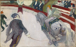 Henri de ToulouseLautrec - Equestrienne At the Cirque Fernando.webp