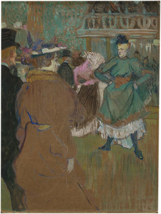Henri de ToulouseLautrec - Quadrille at the Moulin Rouge.webp