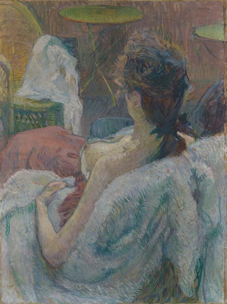 Henri de ToulouseLautrec - The Model Resting.webp