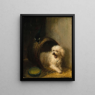 Henritte RonnerKnip - A Puppy in a Barrel.webp