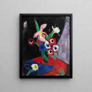 Hermann Stenner - Blumenstilleben auf Schwarzem Grund II.webp