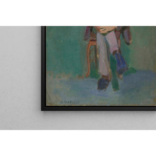 Homme Assis - Henri Matisse | Reproduction Tableau Décoration murale affiche copie