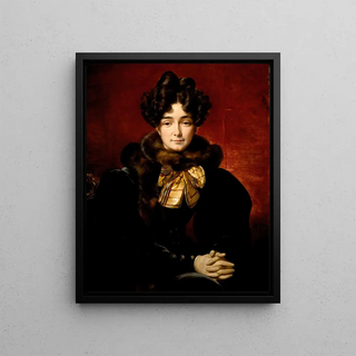 Horace Vernet - Portrait of a Lady.webp