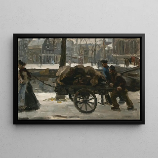 Isaac Israls - The Prinsengracht near the Noordermarkt Amsterdam.webp