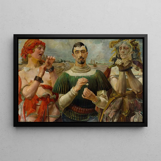 Jacek Malczewski - Polish Hamlet Portrait of Aleksander Wielopolski.webp