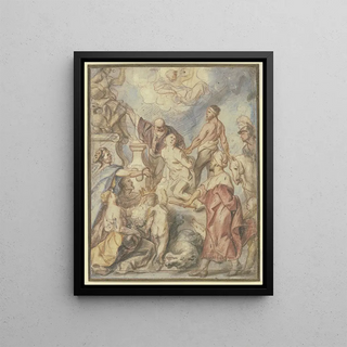 Jacob Jordaens - Martyrium des Heiligen Quirinus von Malmdy.webp