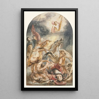 Jacob Jordaens - The Conversion of Saul with Christ and the Cross.webp