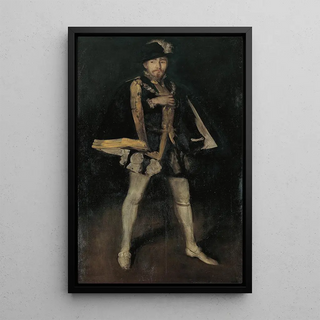 James Abbott McNeill Whistler - Arrangement in Black No 3 Sir Henry Irving as Philip II of Spain.webp