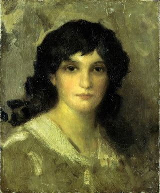James Abbott McNeill Whistler - Head of a Young Woman.webp