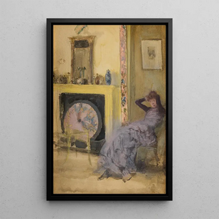 James Abbott McNeill Whistler - The Yellow Room.webp