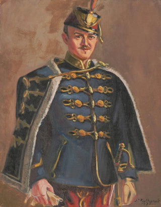 James C Kulhanek - The Hussar James C Kulhanek self portrait.webp