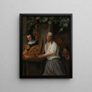 Jan Steen - The Baker Arent Oostwaard and his Wife Catharina Keizerswaard.webp