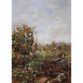 Jardin rustique - Carl Moll | Reproduction Tableau Décoration murale affiche copie