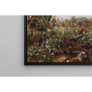 Jardin rustique - Carl Moll | Reproduction Tableau Décoration murale affiche copie