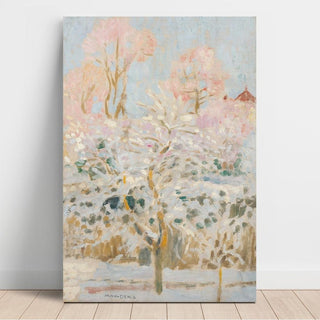 Jardin sous la Neige - Maurice Denis | Reproduction Tableau Décoration murale affiche copie