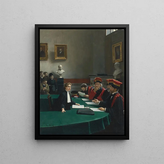 Jean Braud - Salle dexamen de doctorat.webp