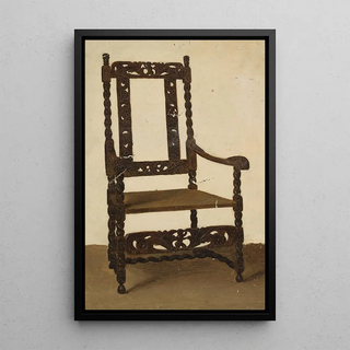 Jean Lulvs - Study of a Renaissance armchair.webp