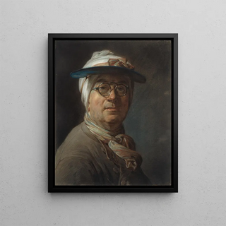 Jean Simon Chardin - SelfPortrait with a Visor.webp