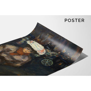 Jeune fille dans la rue - Pierre Bonnard | Reproduction Tableau Décoration murale affiche copie