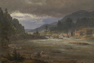 Johan Christian Dahl - Hellefossen near Hokksund.webp