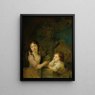 Johann Baptist von Lampi the Elder - Zwei Kinder aus der Familie der Grafen Thomatis.webp